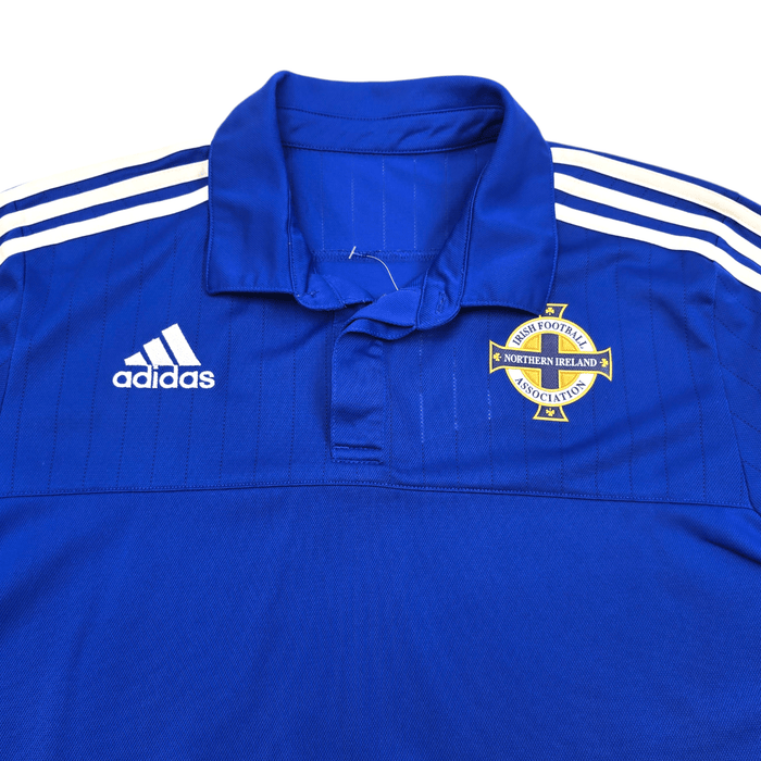 2016/18 Northern Ireland Training Shirt (L) Adidas - Football Finery - FF304217