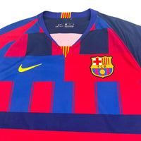 2017/18 Barcelona 'Anniversary Mash - Up' Football Shirt (XL) Nike #10 Messi - Football Finery - FF203491