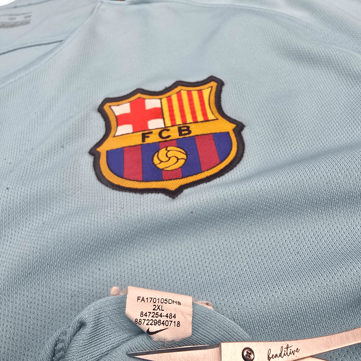 2017/18 Barcelona Away Football Shirt (2XL) Nike 11 Neymar Jr. - Football Finery - FF302904