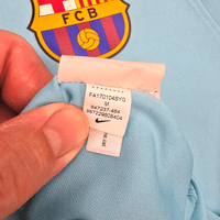 2017/18 Barcelona Away Football Shirt (M) Nike 10 Messi - Football Finery - FF302474