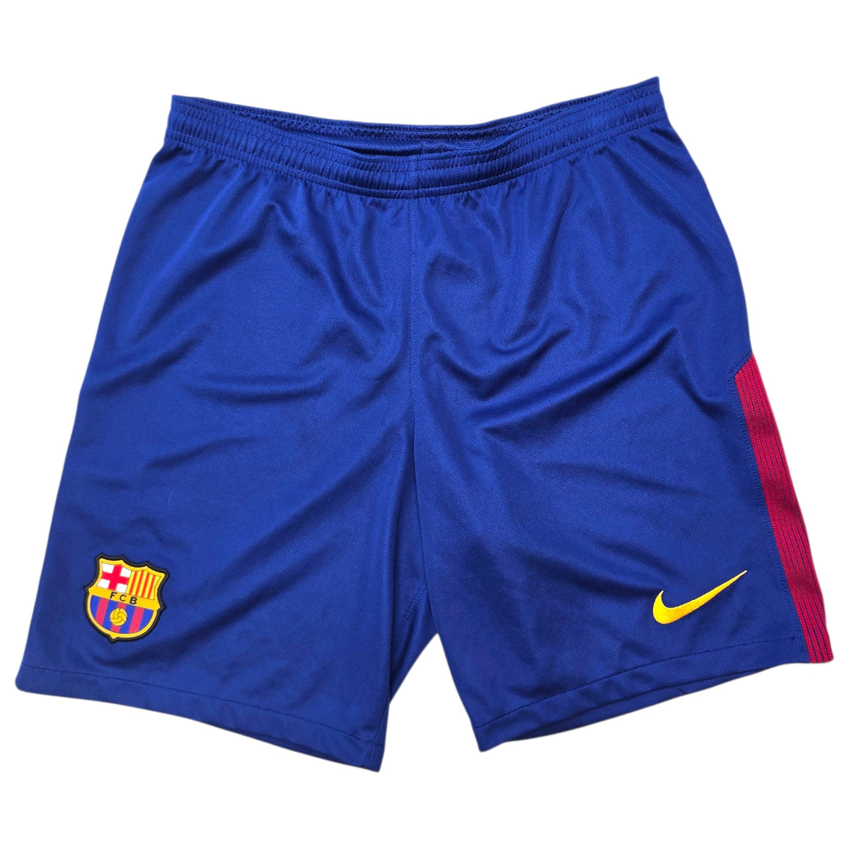 2017/18 Barcelona Football Shorts (S) Nike | Home - Football Finery - SS10014