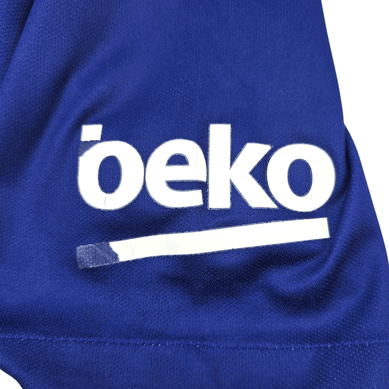 2017/18 Barcelona Home Football Shirt (M) Nike 8 Iniesta - Football Finery - FF302357