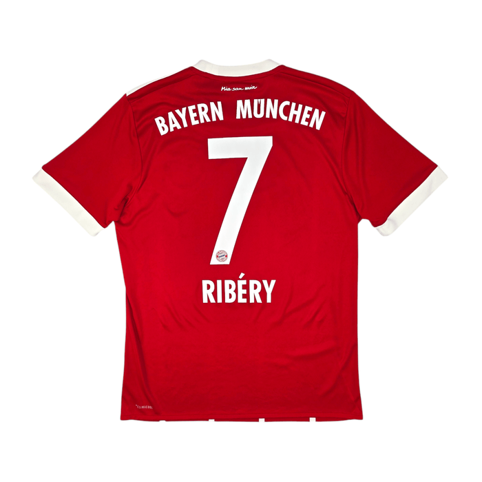 2017/18 Bayern Munich Home Football Shirt (M) Adidas #7 Ribery - Football Finery - FF204565