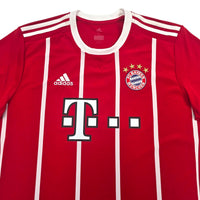 2017/18 Bayern Munich Home Football Shirt (XL) Adidas 24 Tolisso - Football Finery - FF304724