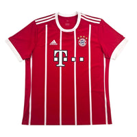 2017/18 Bayern Munich Home Football Shirt (XL) Adidas 24 Tolisso - Football Finery - FF304724