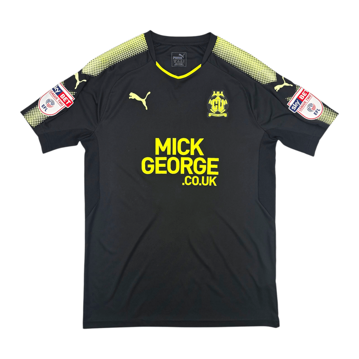 2017/18 Cambridge United Away Football Shirt (M) Puma 3 Carroll (Match Worn/Signed) - Football Finery - FF303168