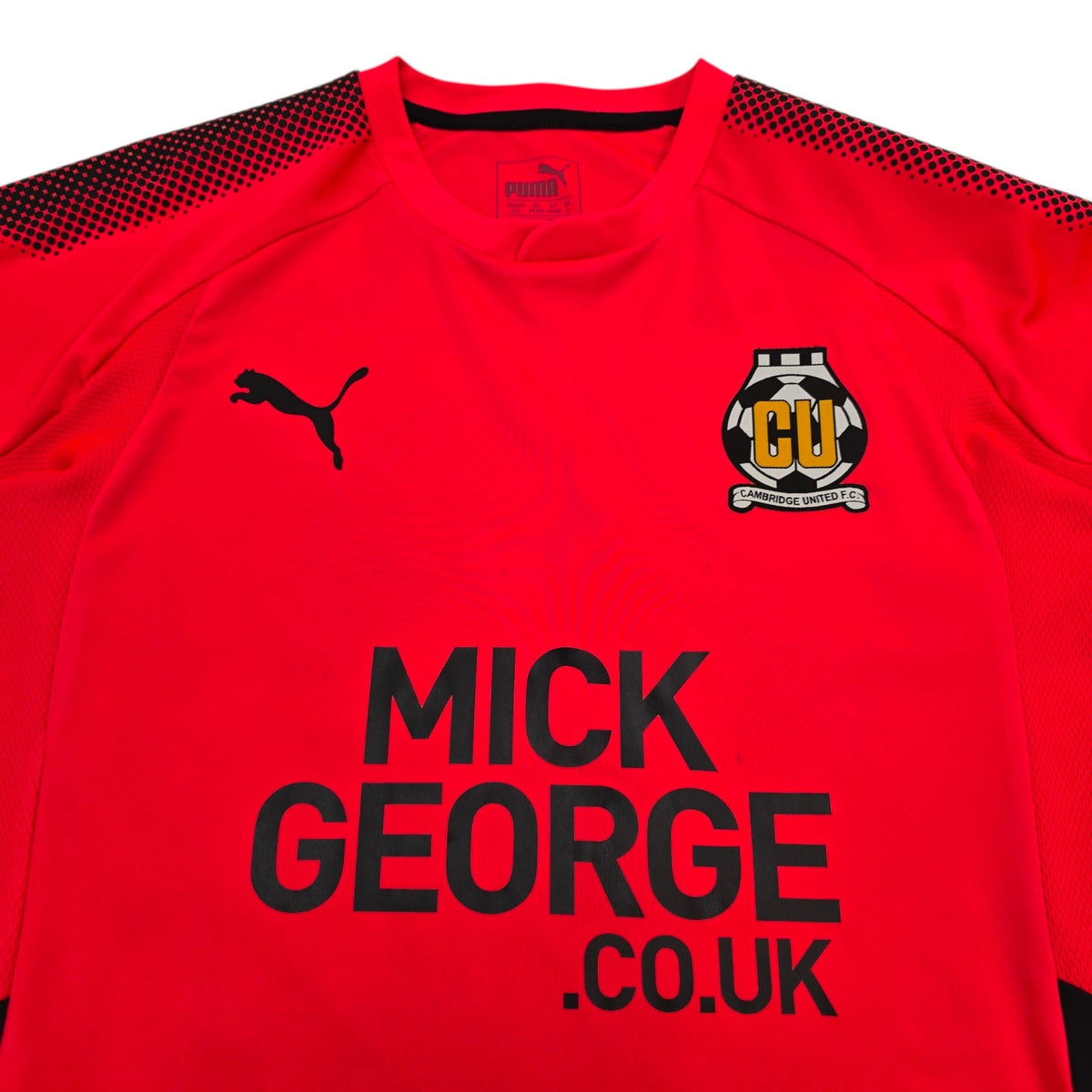 2017/18 Cambridge United Goal Keeper Football Shirt (S) Puma 13 Mitov - Football Finery - FF306260