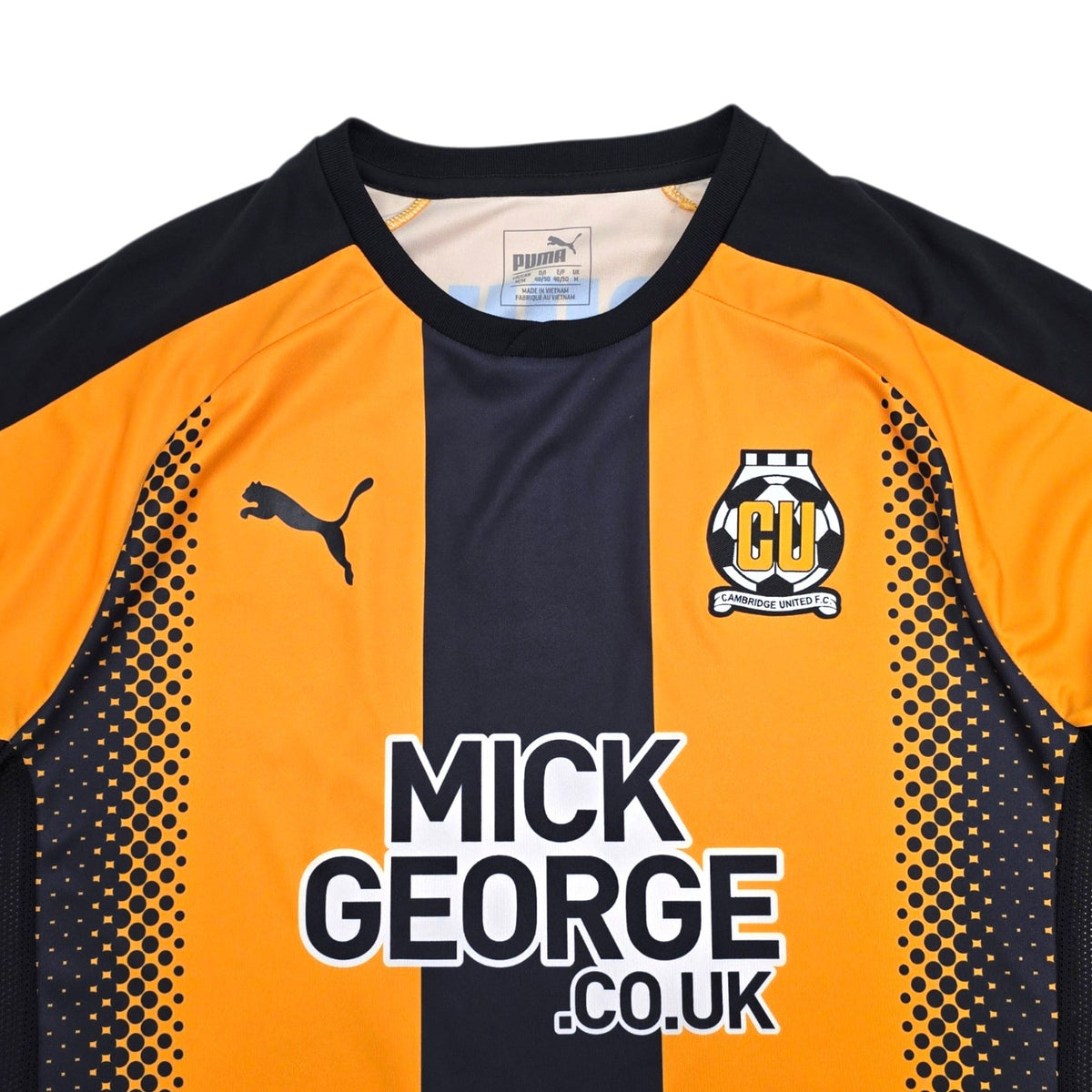 2017/18 Cambridge United Home Football Shirt (M) Puma #9 Ikpeazu - Football Finery - FF307790