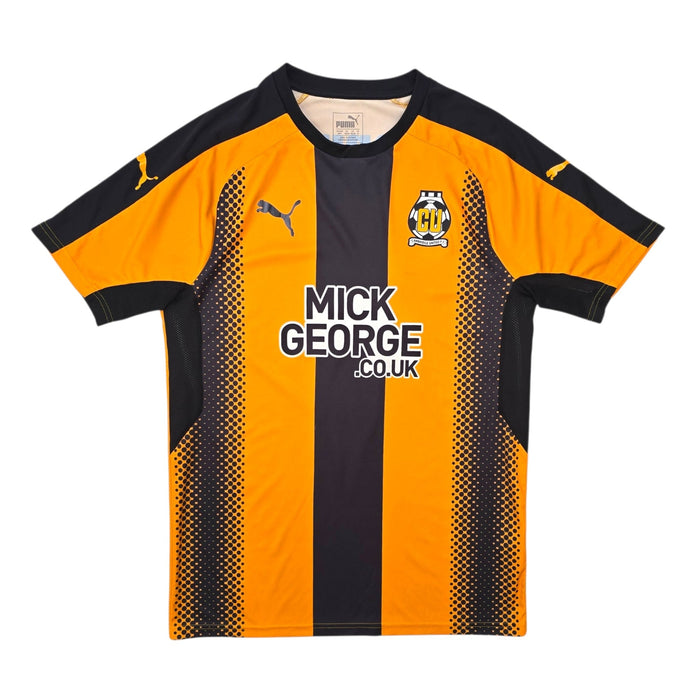 2017/18 Cambridge United Home Football Shirt (M) Puma - Football Finery - FF306266