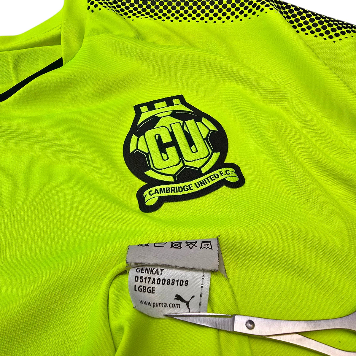 2017/18 Cambridge United Third Football Shirt (L) Puma 23 Corr - Football Finery - FF306270