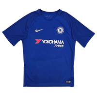 2017/18 Chelsea Home Football Shirt (M) Nike 10 Hazard - Football Finery - FF301438