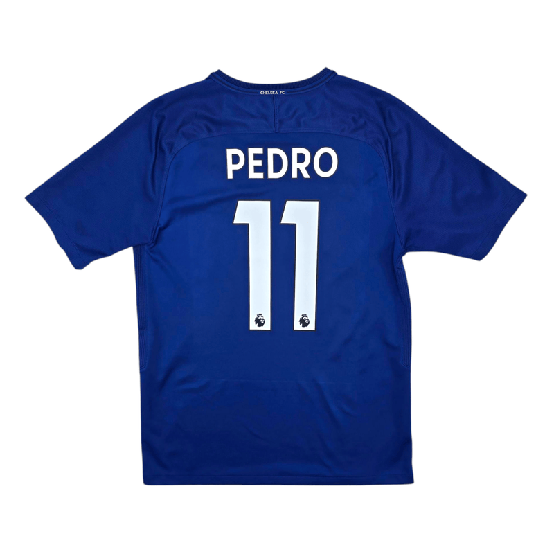 2017/18 Chelsea Home Football Shirt (M) Nike 11 Pedro - Football Finery - FF300949