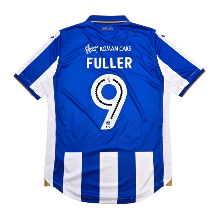 2017/18 Colchester United Home Football Shirt (L) Macron 9 Fuller - Football Finery - FF306860
