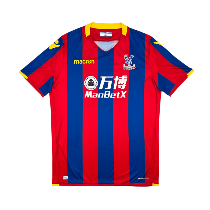 2017/18 Crystal Palace Home Football Shirt (2XL) Macron 7 Cabaye - Football Finery - FF303064
