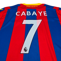 2017/18 Crystal Palace Home Football Shirt (2XL) Macron 7 Cabaye - Football Finery - FF303064