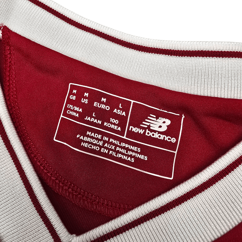 2017/18 Liverpool Home Football Shirt (M) New Balance 11 M.Salah - Football Finery - FF301090