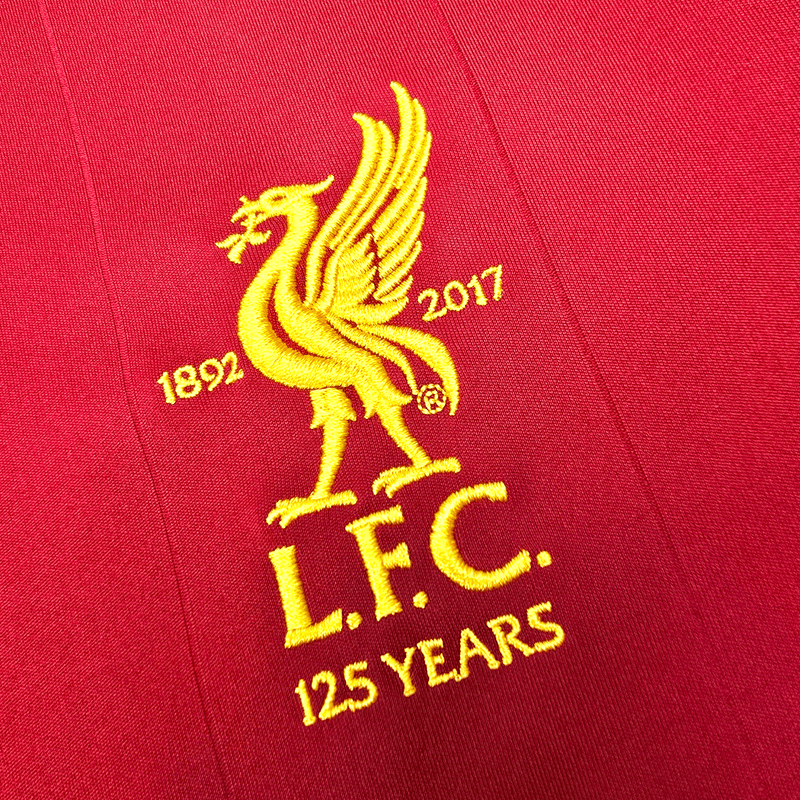 2017/18 Liverpool Home Football Shirt (M) New Balance 11 M.Salah - Football Finery - FF301090