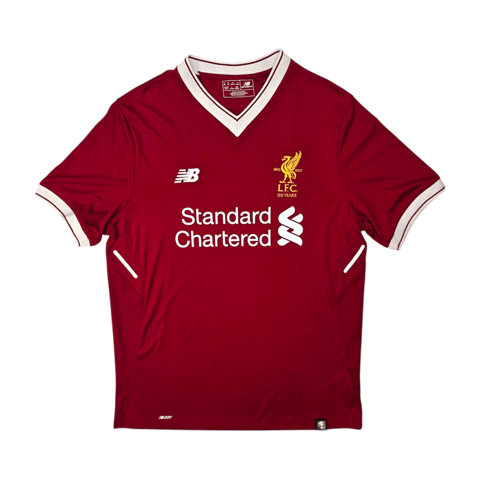 2017/18 Liverpool Home Football Shirt (M) New Balance 11 M.Salah - Football Finery - FF301090