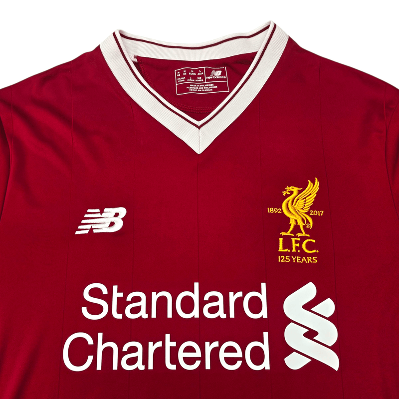 2017/18 Liverpool Home Football Shirt (M) New Balance 11 M.Salah - Football Finery - FF301090