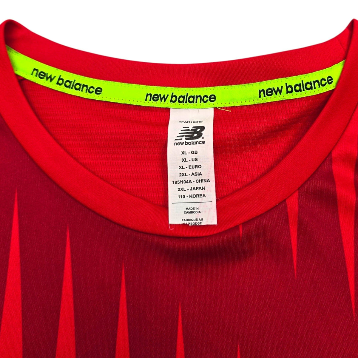 2017/18 Liverpool Training Shirt (XL) New Balance - Football Finery - FF305122