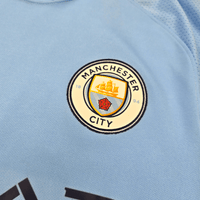 2017/18 Manchester City Home Football Shirt (M) Nike 17 De Bruyne - Football Finery - FF302662