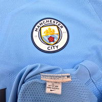 2017/18 Manchester City Home Football Shirt (XL) Nike 8 Gundogan (Player Version) - Football Finery - FF306091