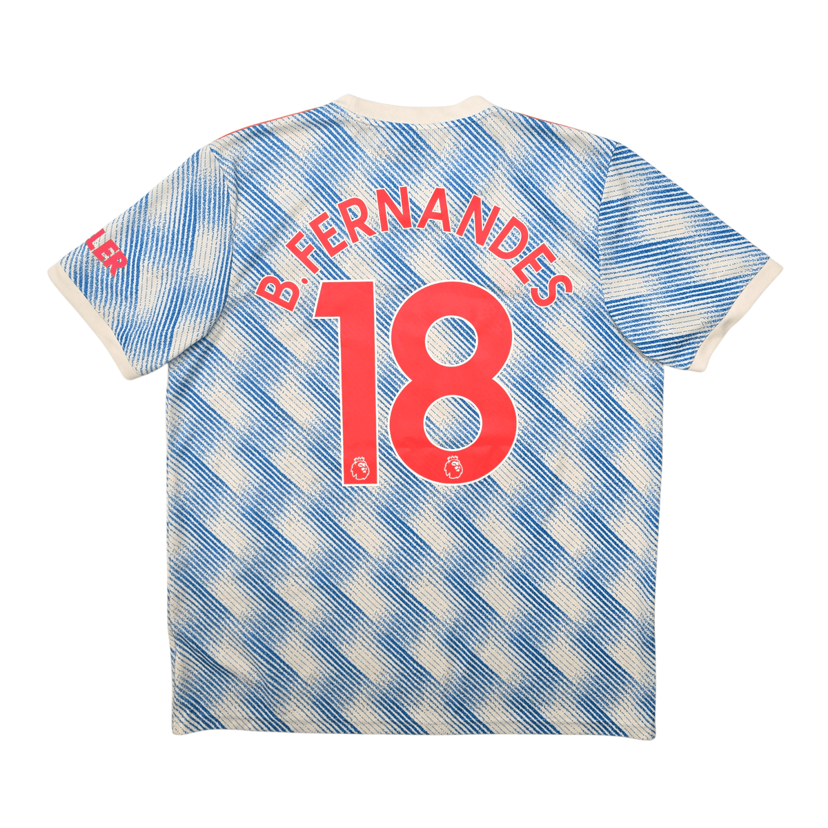 2017/18 Manchester United Away Football Shirt (XL) Adidas 18 B.Fernandes - Football Finery - FF303296