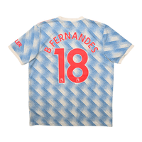 2017/18 Manchester United Away Football Shirt (XL) Adidas 18 B.Fernandes - Football Finery - FF303296