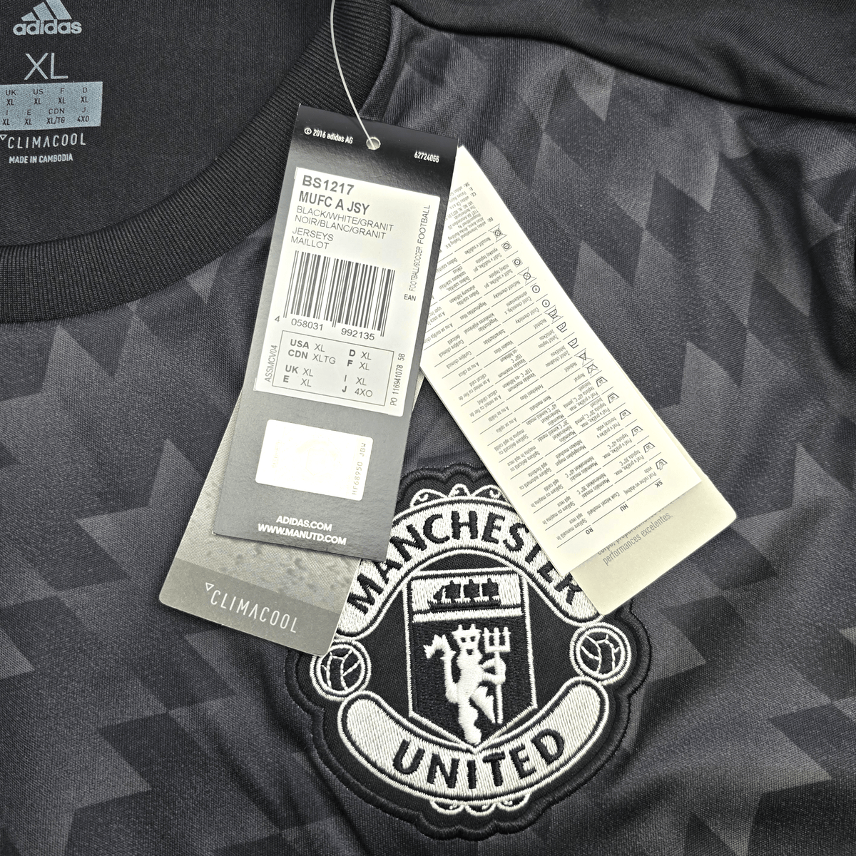 2017/18 Manchester United Away Football Shirt (XL) Adidas 22 Mkhitaryan (BNWTs) - Football Finery - FF303420