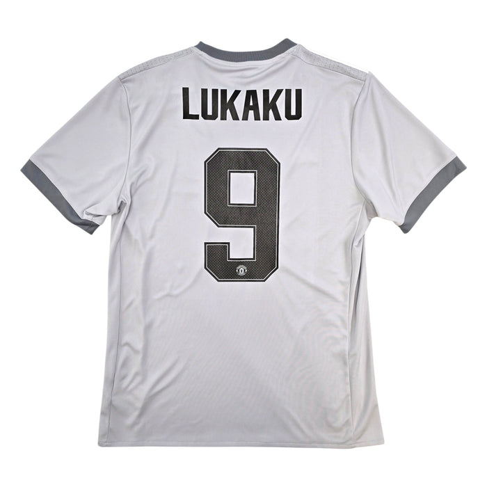 2017/18 Manchester United Third Football Shirt (M) Adidas 9 Lukaku - Football Finery - FF303694