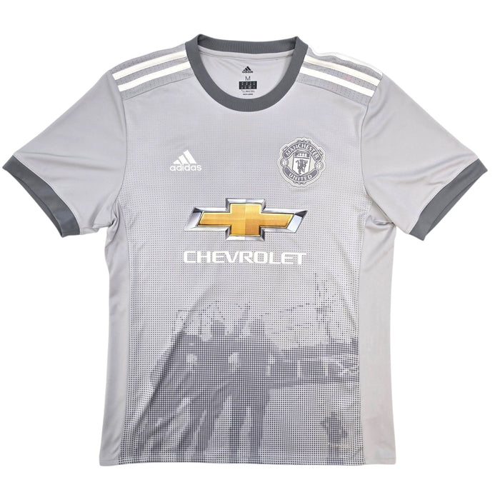 2017/18 Manchester United Third Football Shirt (M) Adidas 9 Lukaku - Football Finery - FF303694