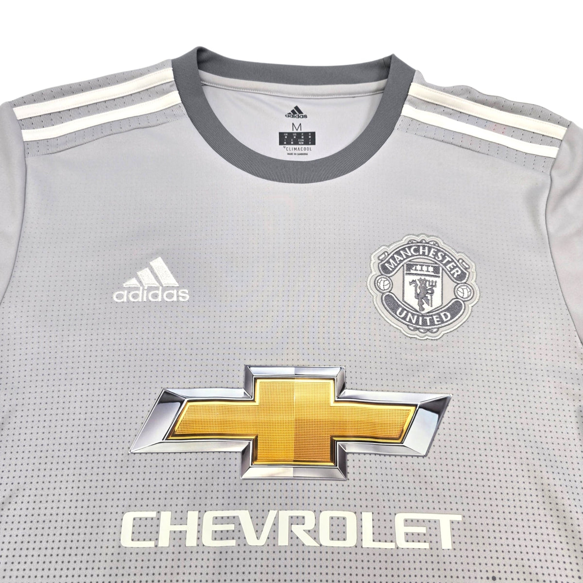 2017/18 Manchester United Third Football Shirt (M) Adidas 9 Lukaku - Football Finery - FF303694