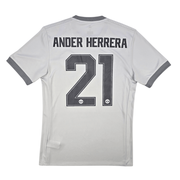 2017/18 Manchester United Third Football Shirt (S) Adidas 21 Herrera - Football Finery - FF302897