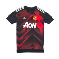 2017/18 Manchester United Training Top Football Shirt (S) Adidas - Football Finery - FF303258