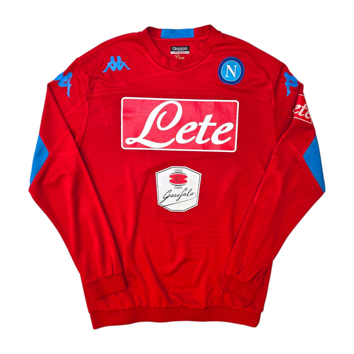 2017/18 Napoli Training Top (2XL) Kappa (Player Version) - Football Finery - FF308178