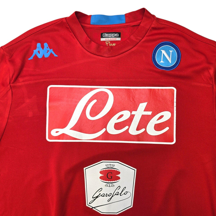 2017/18 Napoli Training Top (2XL) Kappa (Player Version) - Football Finery - FF308178