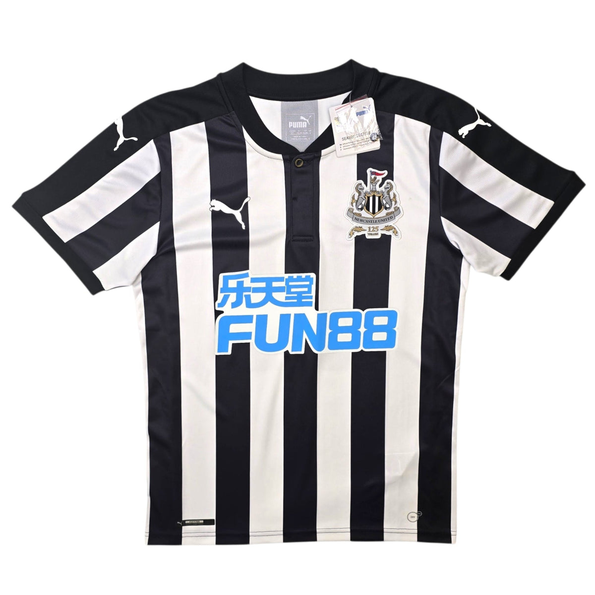 2017/18 Newcastle United Home Football Shirt (S) Puma 11 Ritchie (BNWTs) - Football Finery - FF303882