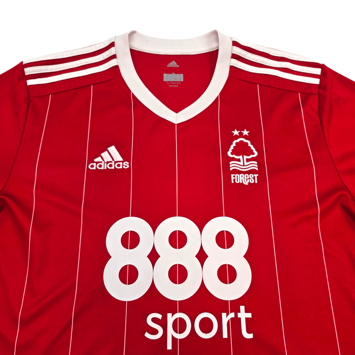 2017/18 Nottingham Forest Home Football Shirt (L) Adidas - Football Finery - FF304844