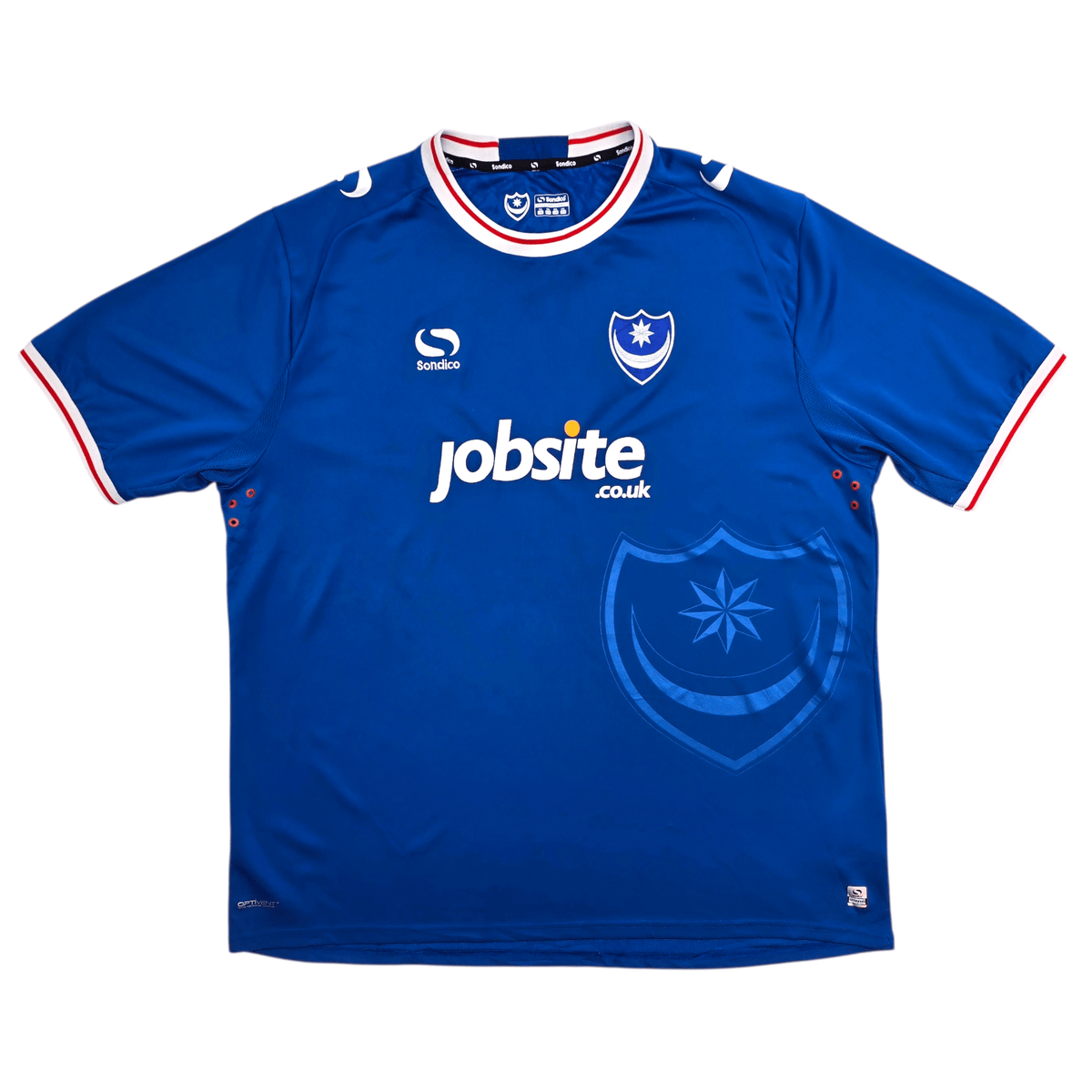 2017/18 Portsmouth Home Football Shirt (3XL) Sondico - Football Finery - FF303537