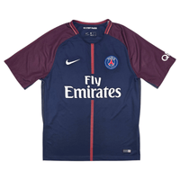 2017/18 PSG Home Football Shirt (L) Nike 10 Neymar Jr - Football Finery - FF302355