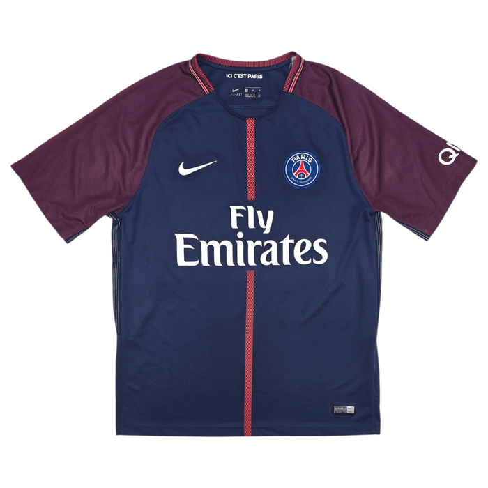 2017/18 PSG Home Football Shirt (L) Nike 10 Neymar Jr - Football Finery - FF302355