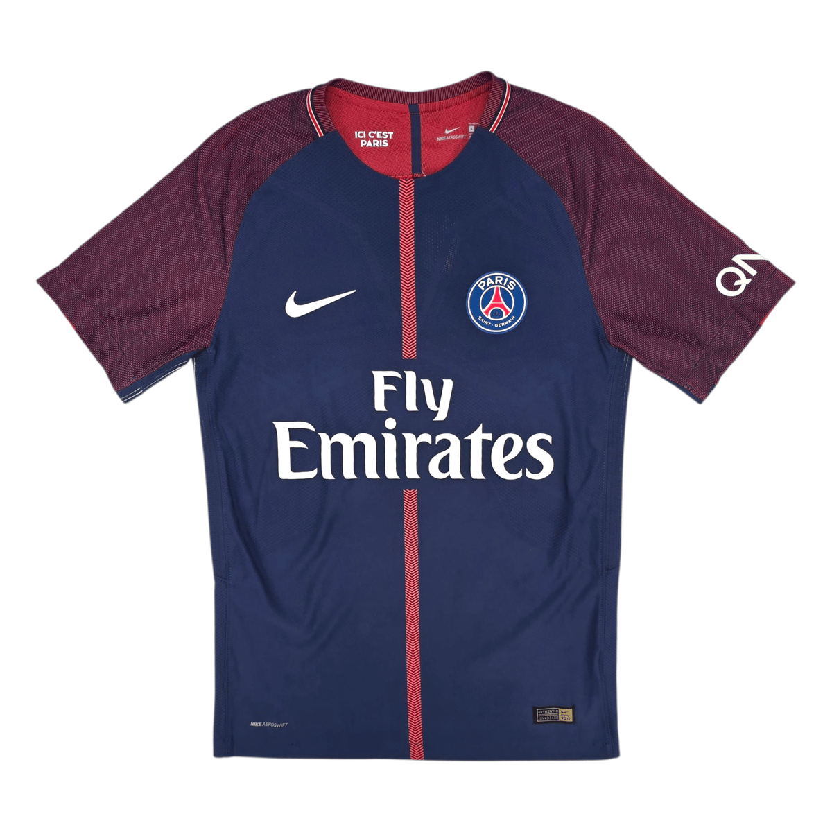2017/18 PSG Home Football Shirt (S) Nike 10 Neymar Jr (Player Version) - Football Finery - FF302695