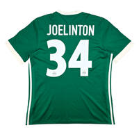2017/18 Rapid Vienna Home Football Shirt (L) Adidas 34 Joelinton - Football Finery - FF302922