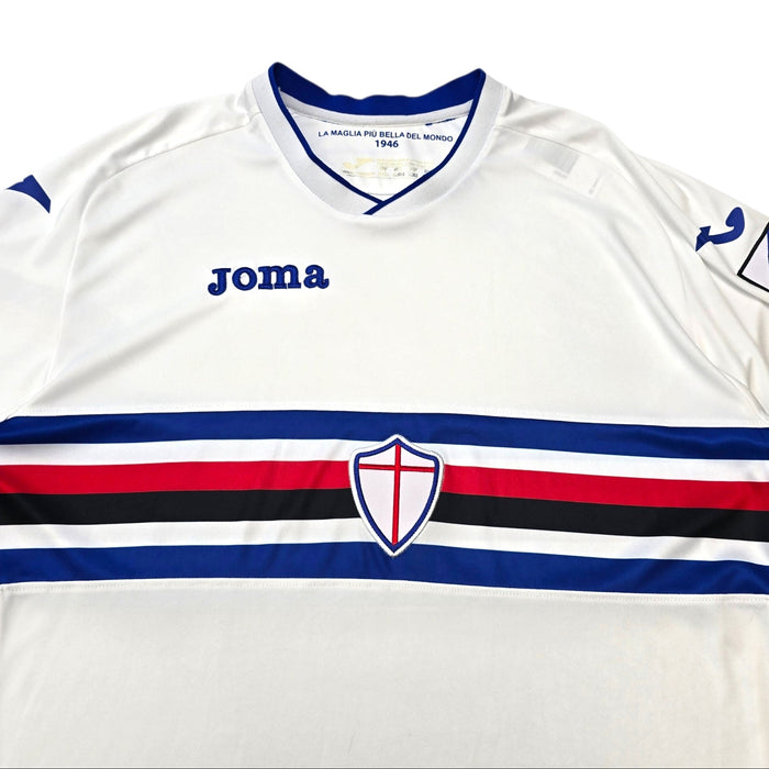 2017/18 Sampdoria Away Football Shirt (2XL) Kappa - Football Finery - FF305701