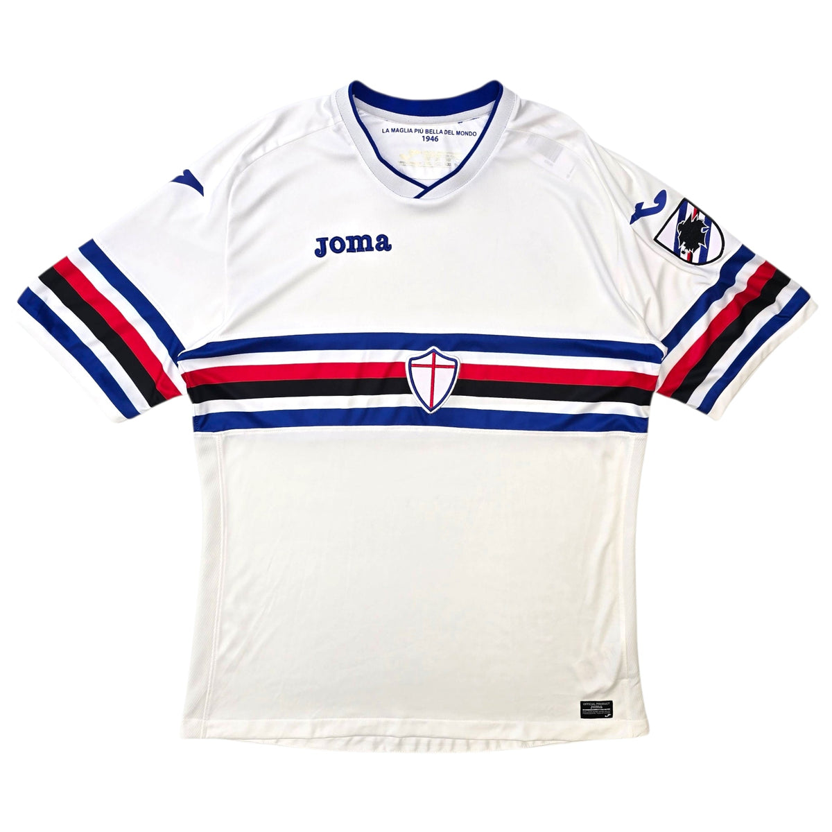 2017/18 Sampdoria Away Football Shirt (2XL) Kappa - Football Finery - FF305701