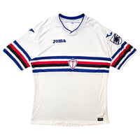 2017/18 Sampdoria Away Football Shirt (2XL) Kappa - Football Finery - FF305701