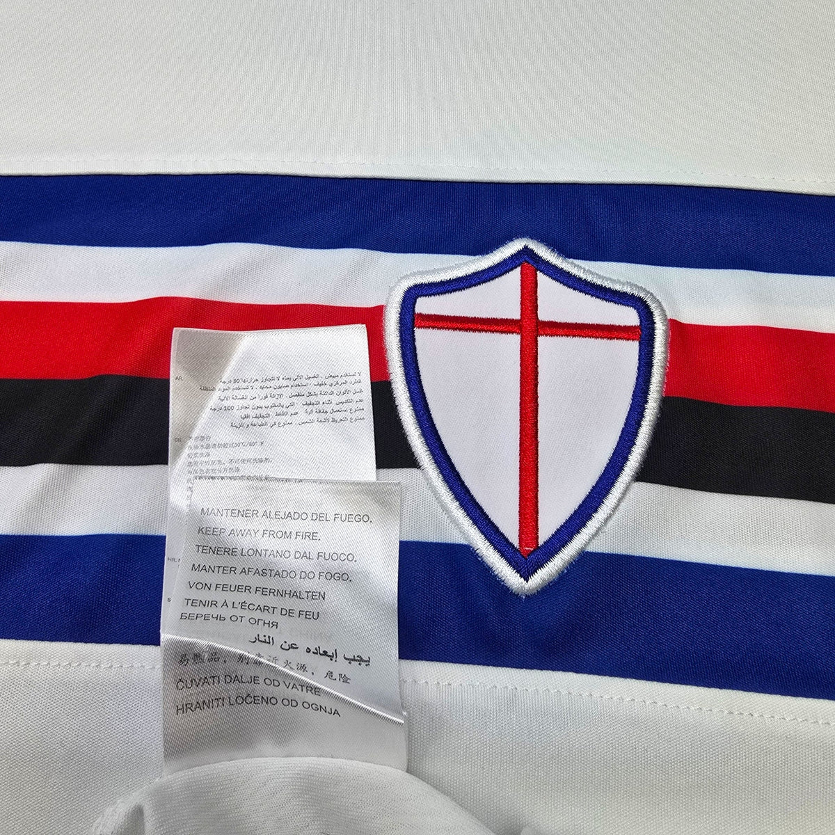 2017/18 Sampdoria Away Football Shirt (2XL) Kappa - Football Finery - FF305701