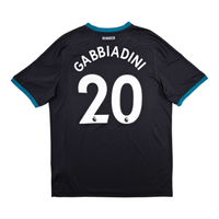 2017/18 Southampton Away Football Shirt (XL) Under Armour 20 Gabbiadini - Football Finery - FF304348