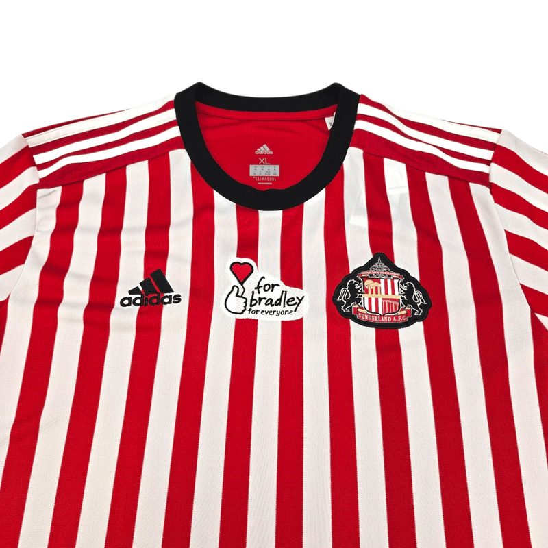 2017/18 Sunderland Home Football Shirt (XL) Adidas (BNWTs) - Football Finery - FF301758
