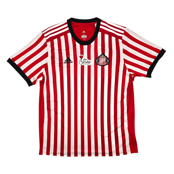 2017/18 Sunderland Home Football Shirt (XL) Adidas (BNWTs) - Football Finery - FF301758